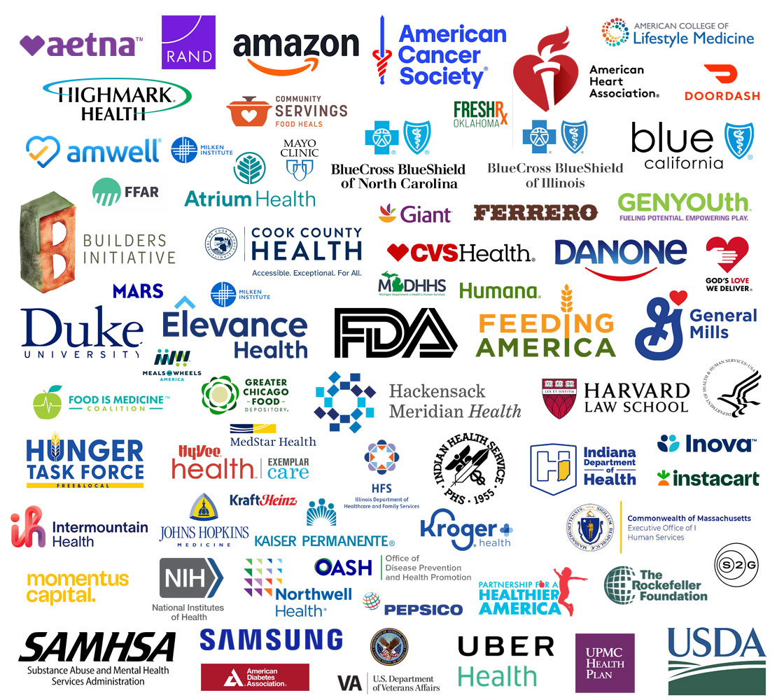 Participants of the Food as Medicine Movement Logos